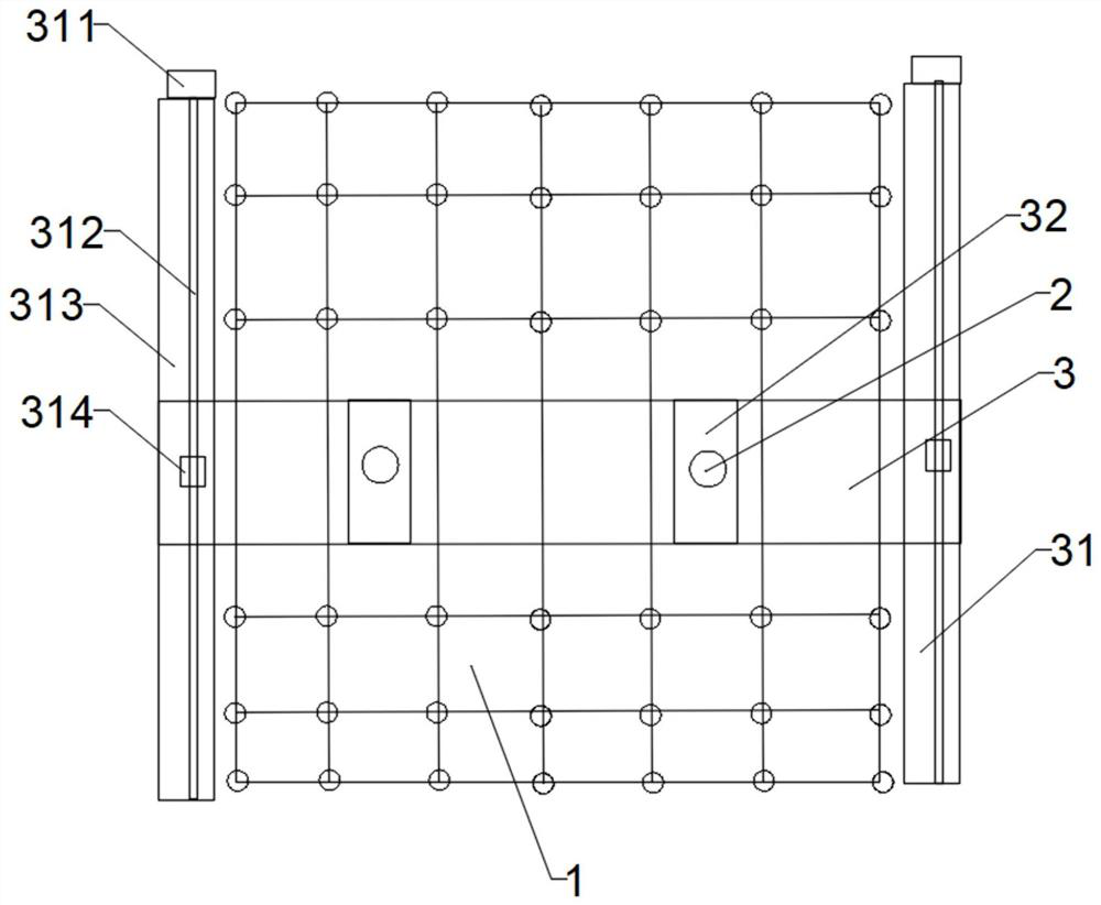 Variable angle mobile steel structure inclined beam hoisting adjustment support system and construction method