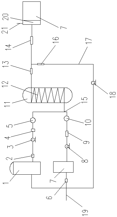 Descaling method and device for heating coil of reaction vessel