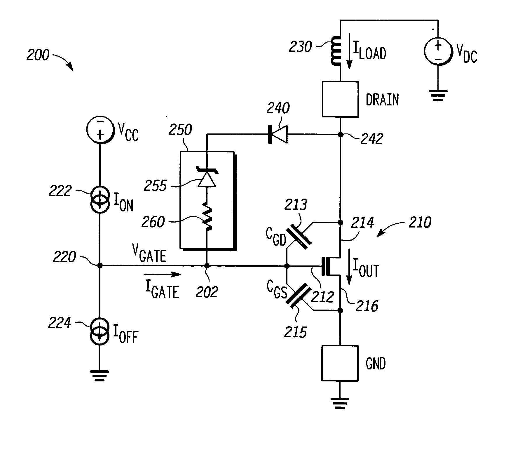 Slew-rate control apparatus and methods for a power transistor to reduce voltage transients during inductive flyback