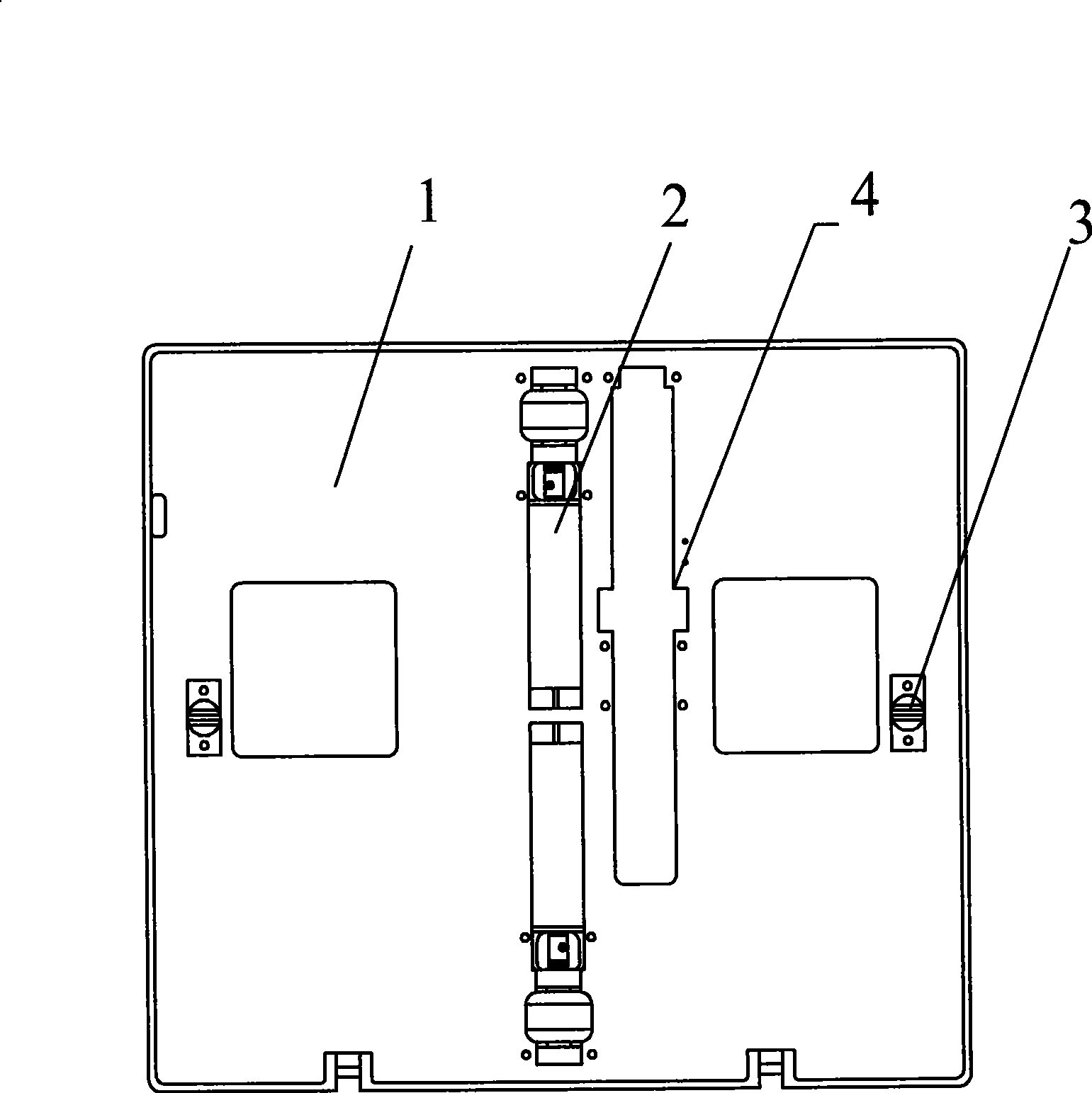 Computer moving support bracket