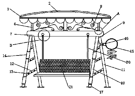 Novel garden decorative chair