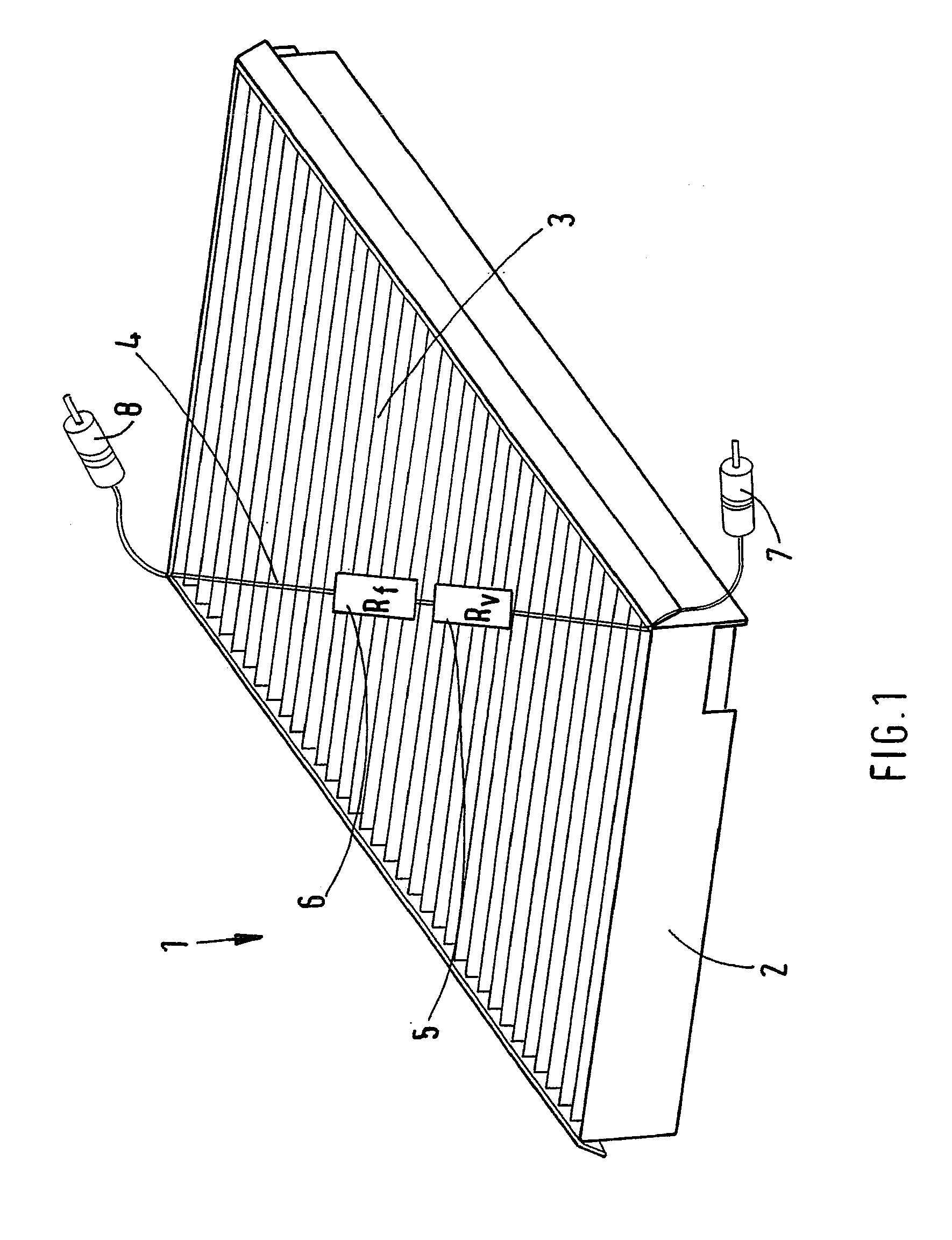 Air Filter for a Vehicle Air Conditioning System, Vehicle Air Conditioning System Comprising an Air Filter with a Moisture Sensor and a Method for Operating a Vehicle Air Conditioning System