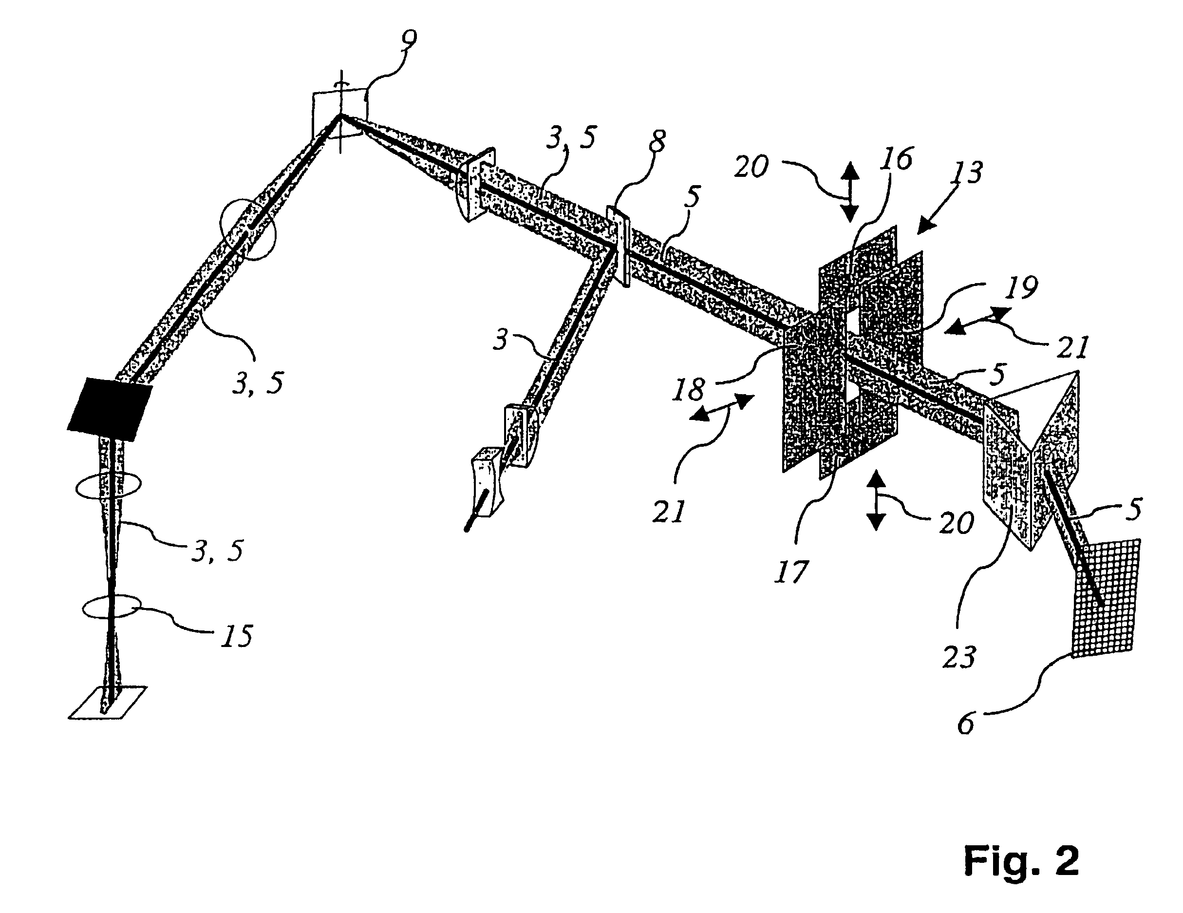 Scanning microscope comprising a confocal slit scanner for imaging an object