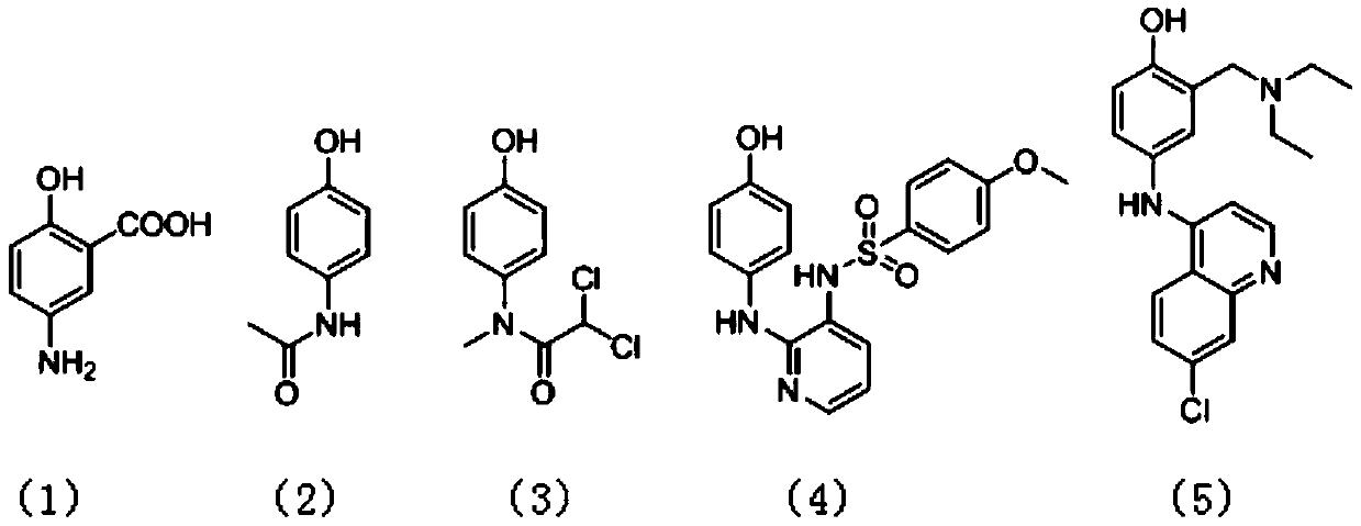 Preparation method of p-amino substituted phenol compound