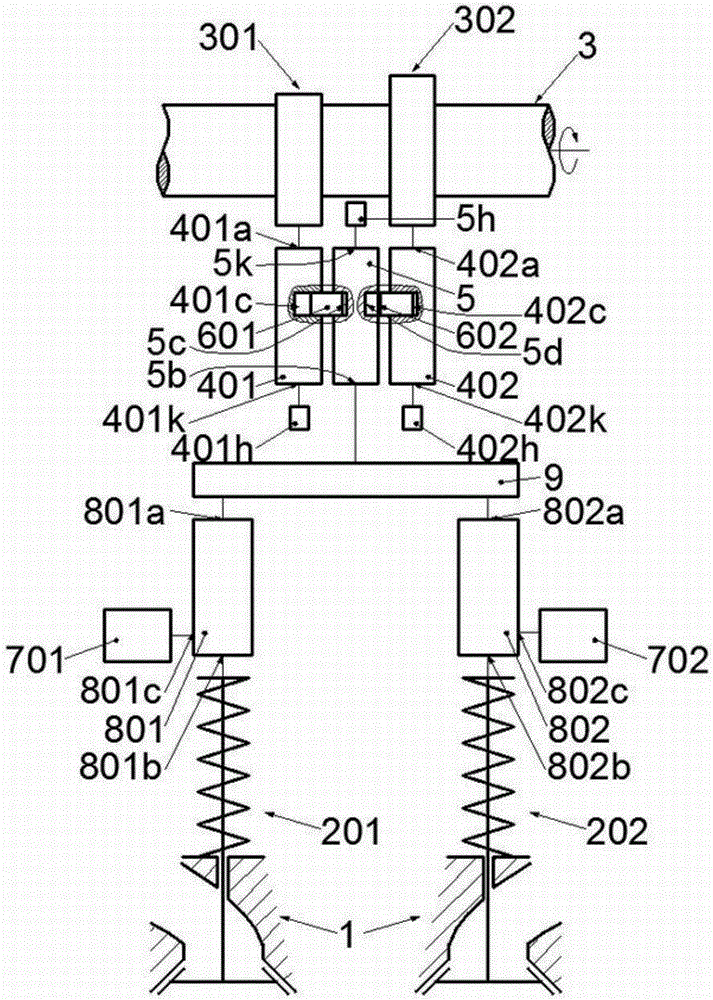 Locking multi-mode lever-type variable valve driving system