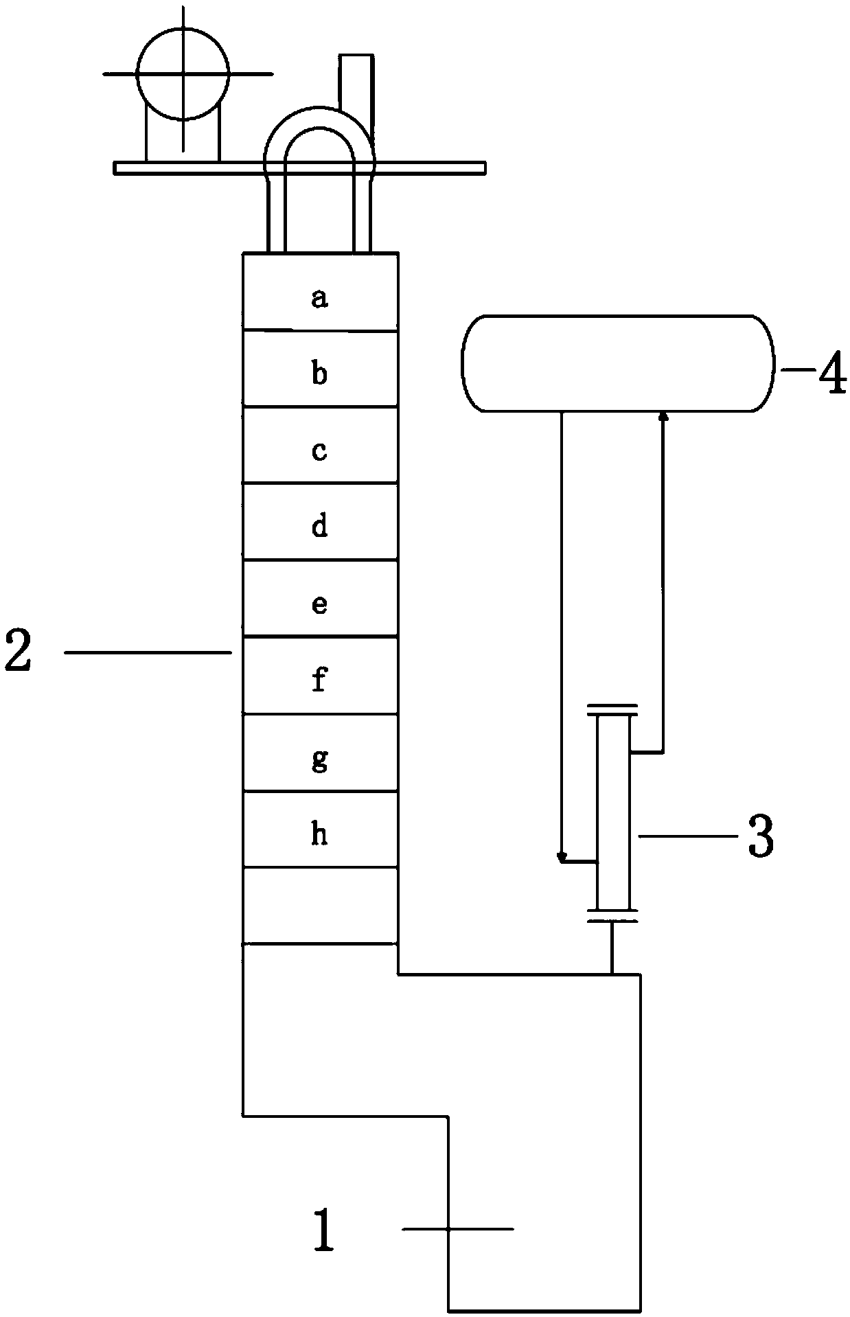 Heat exchange process and heat exchange system for ethylene cracking furnace
