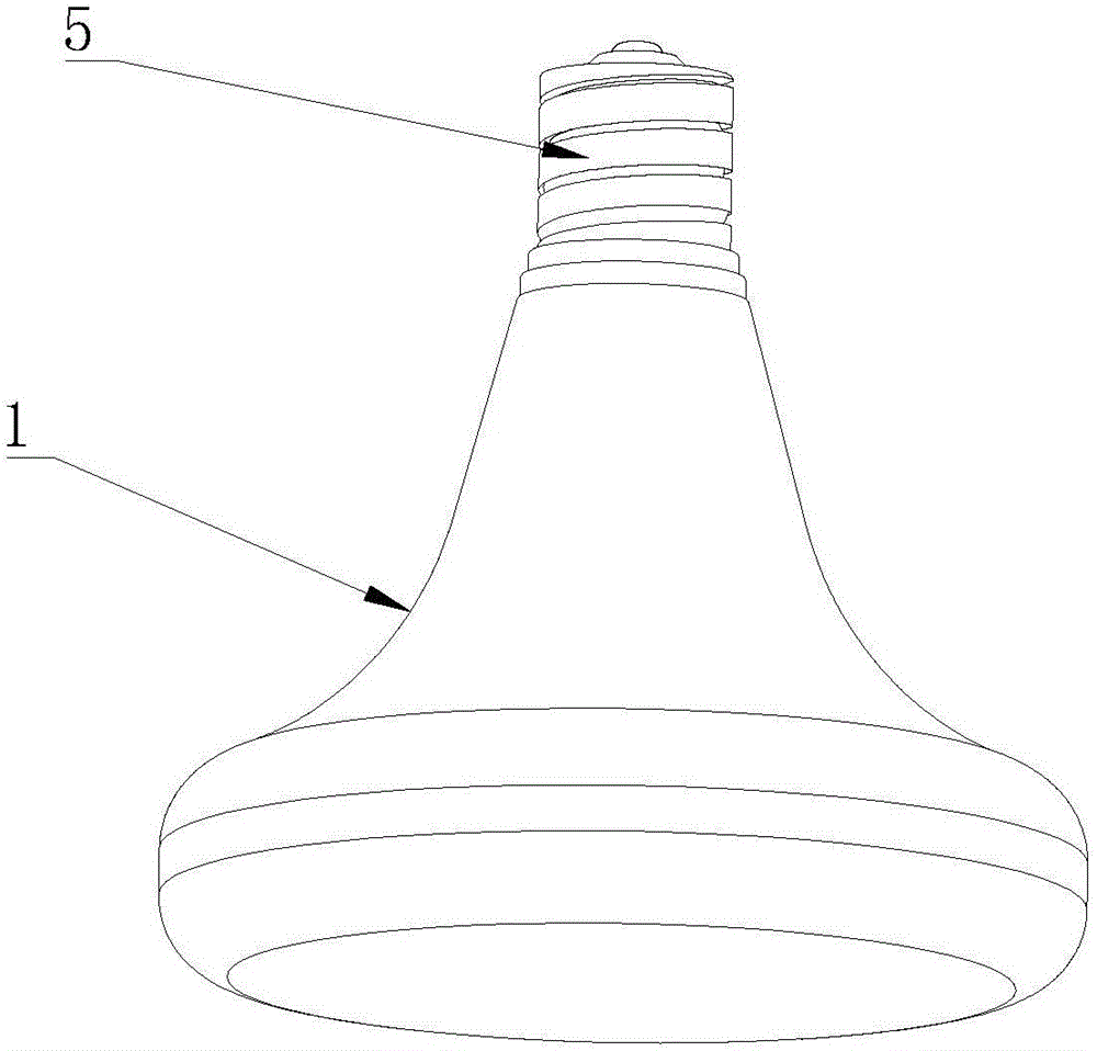 Flying saucer lamp