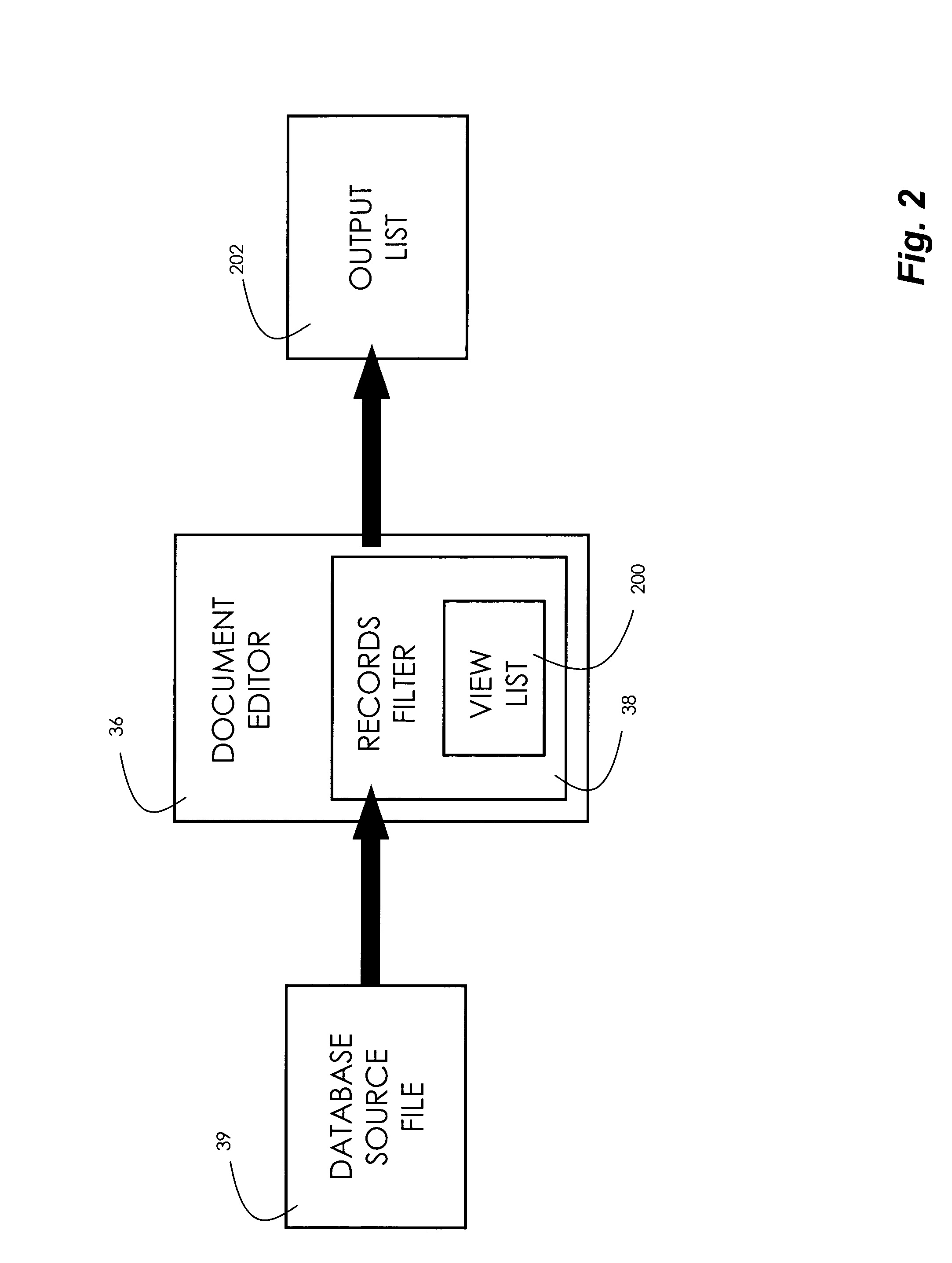 System and method for filtering database records