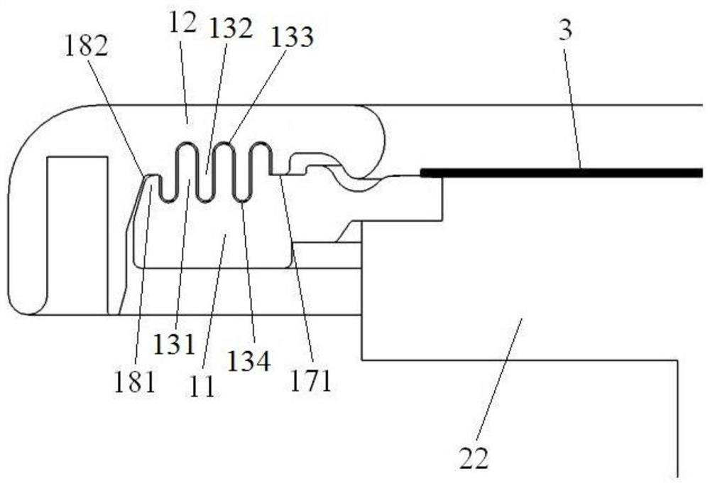 Shielding assembly of semiconductor equipment and reaction chamber