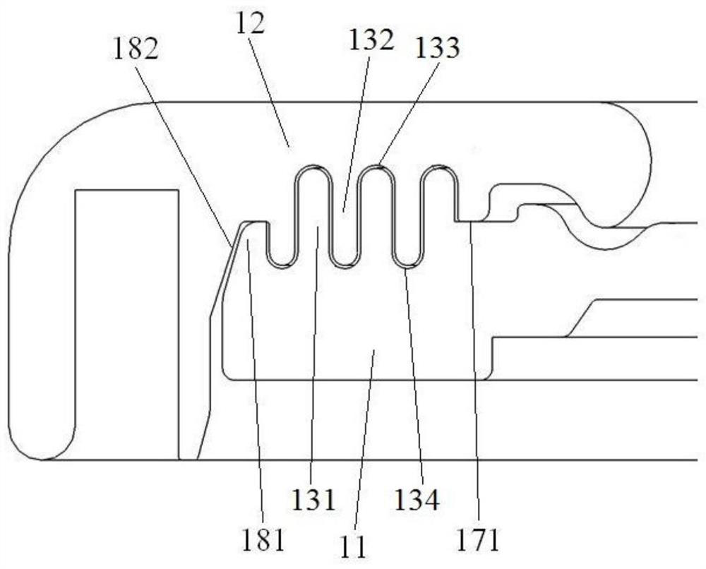 Shielding assembly of semiconductor equipment and reaction chamber