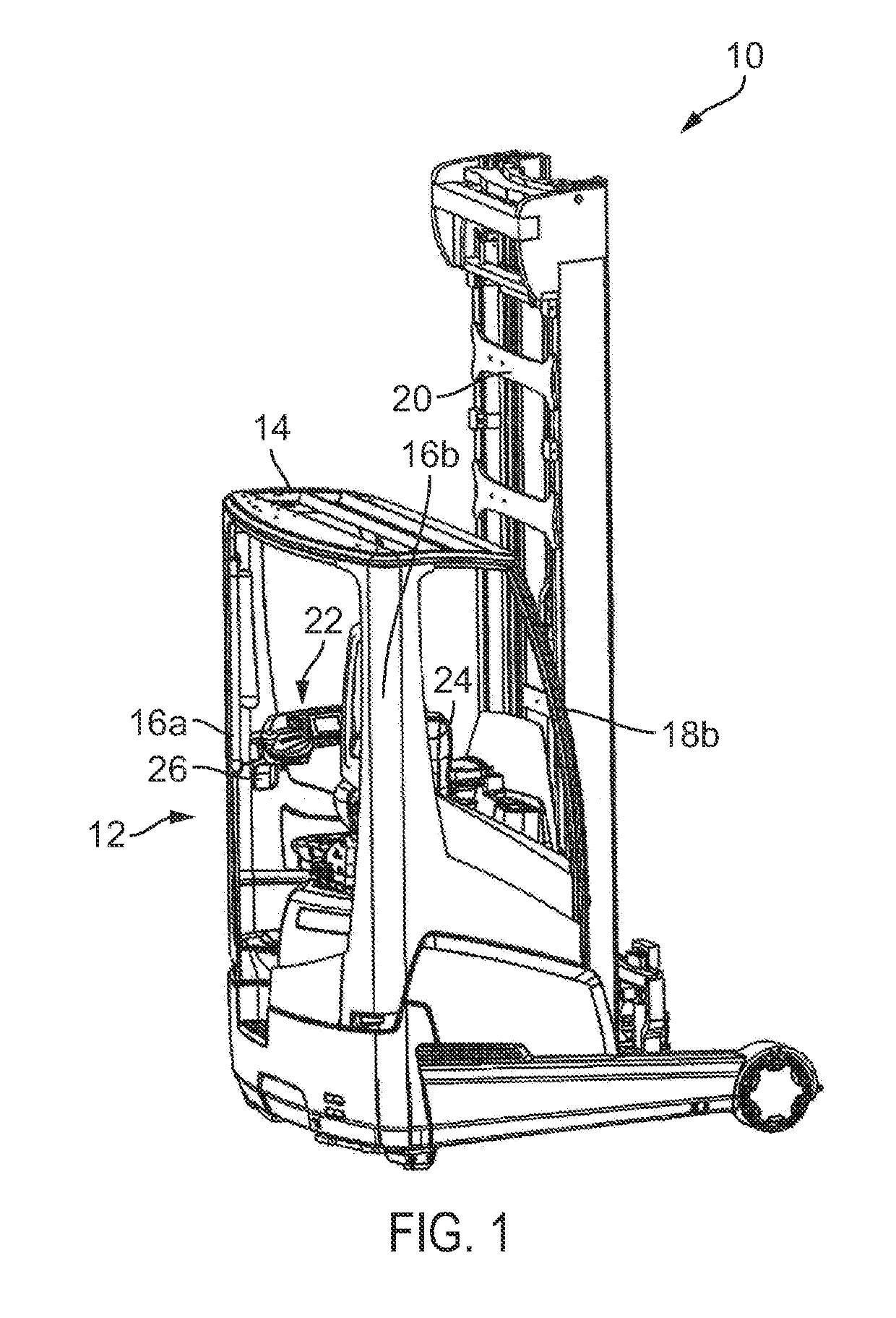 Industrial truck comprising a driver's cab and a steering unit