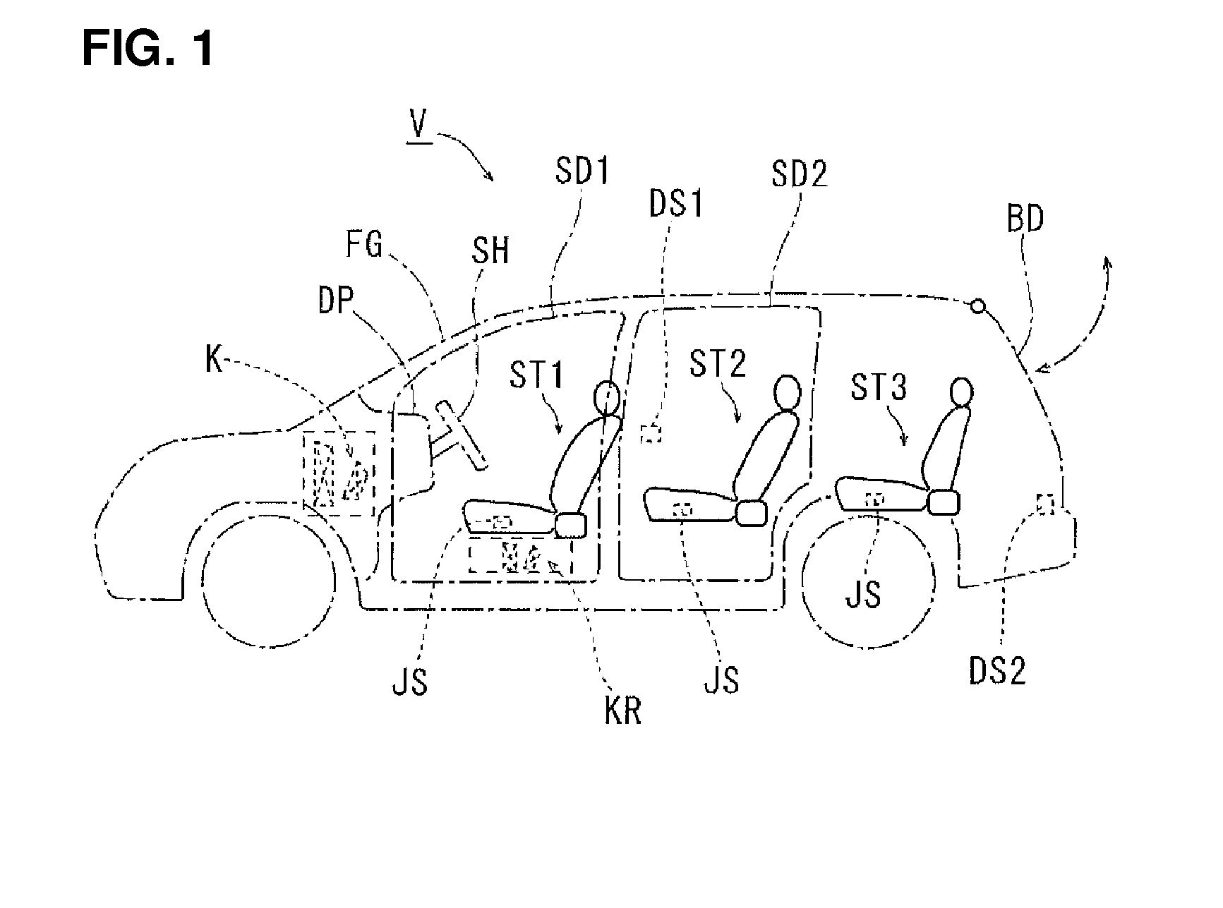 Control device of vehicle