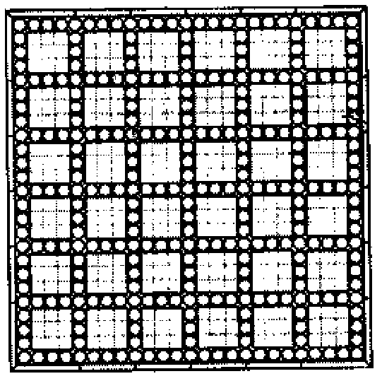 A method for improving the axial power distribution of the core by a double-layer water rod assembly structure