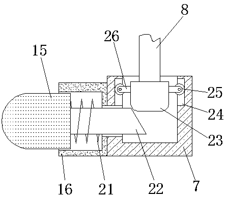 Agricultural product grinding device