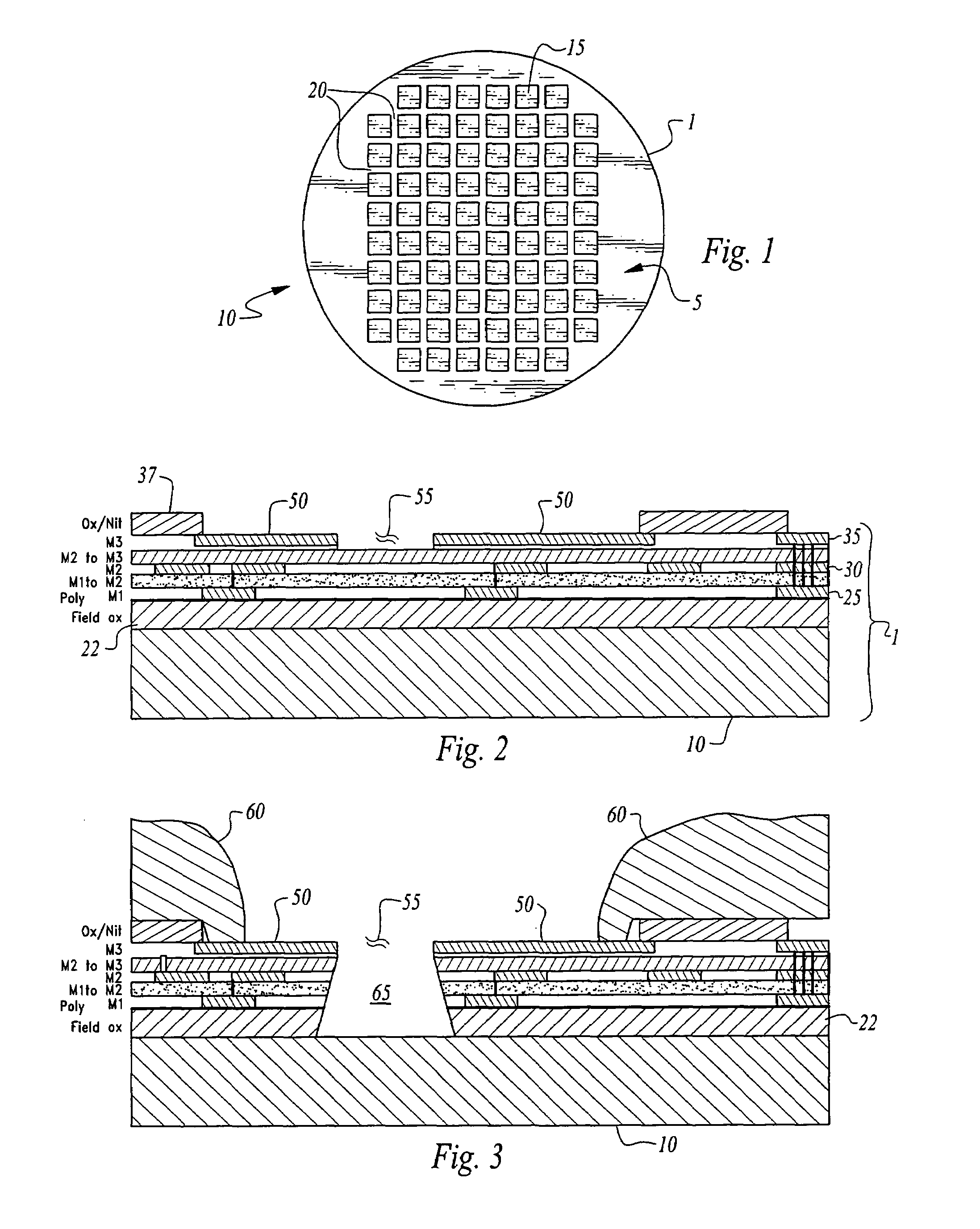 Method for precision integrated circuit die singulation using differential etch rates