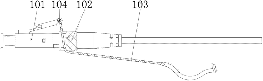 A pull-off duplex dlc plug