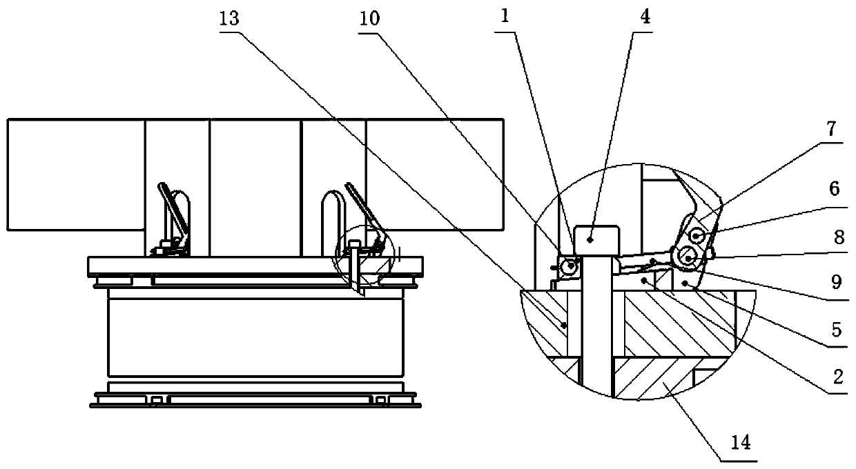 A conveniently operated threaded connection device, connection structure and pretightening method thereof