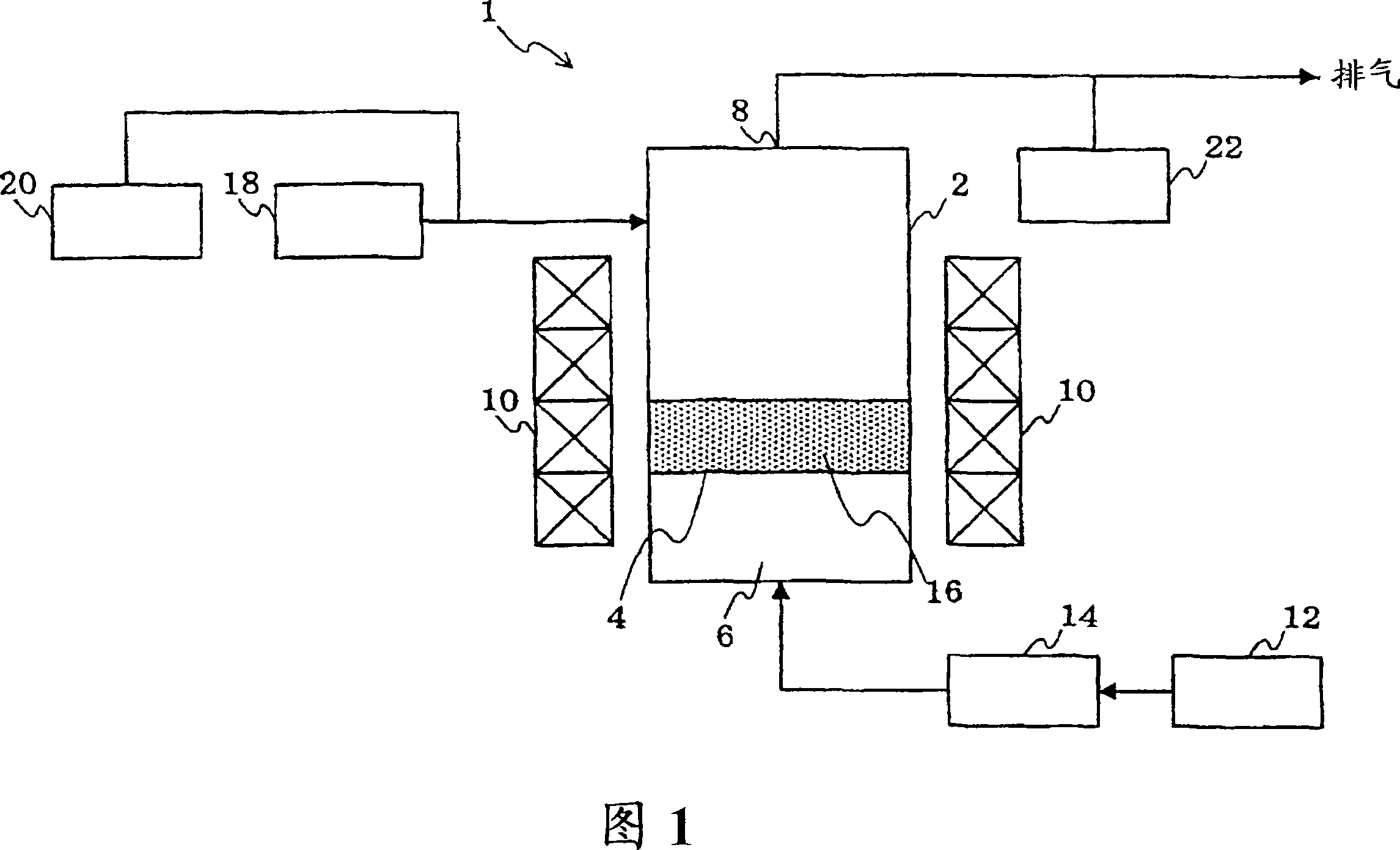 Method for removing tar in fluidized layer furnace