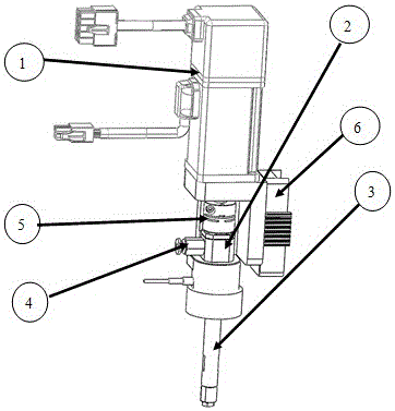 Circular rotating mechanism of vacuum tube