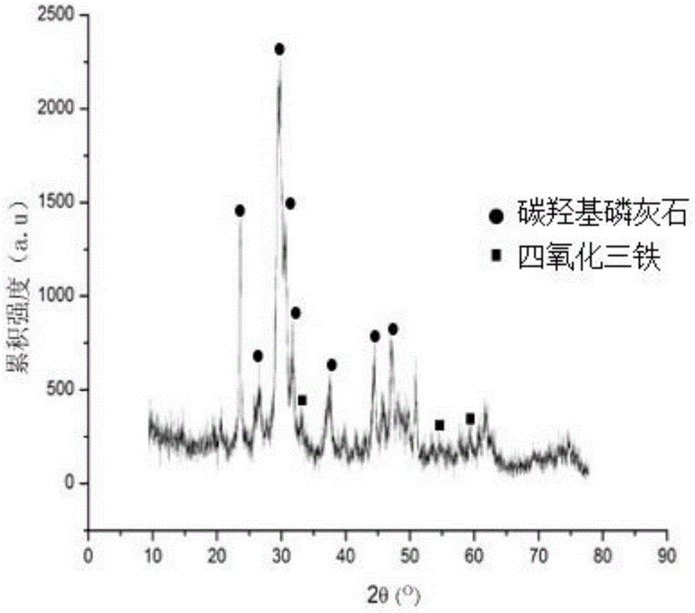 Preparation method and application of magnetic recyclable adsorbent