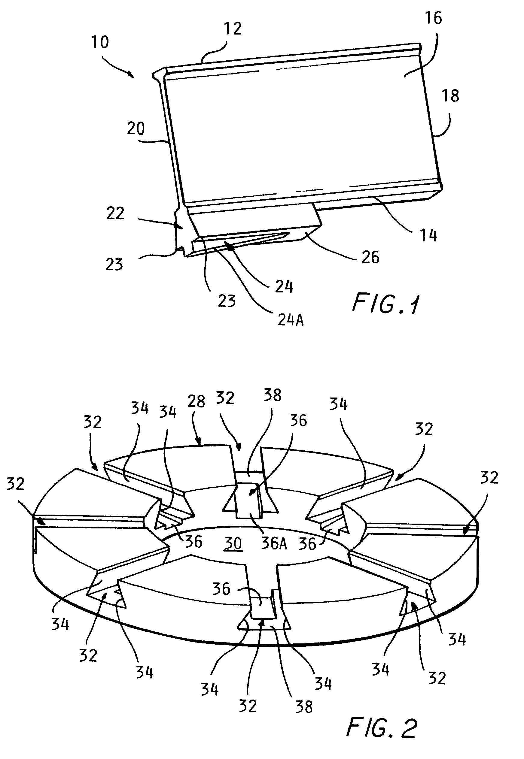 Throwing wheel assembly