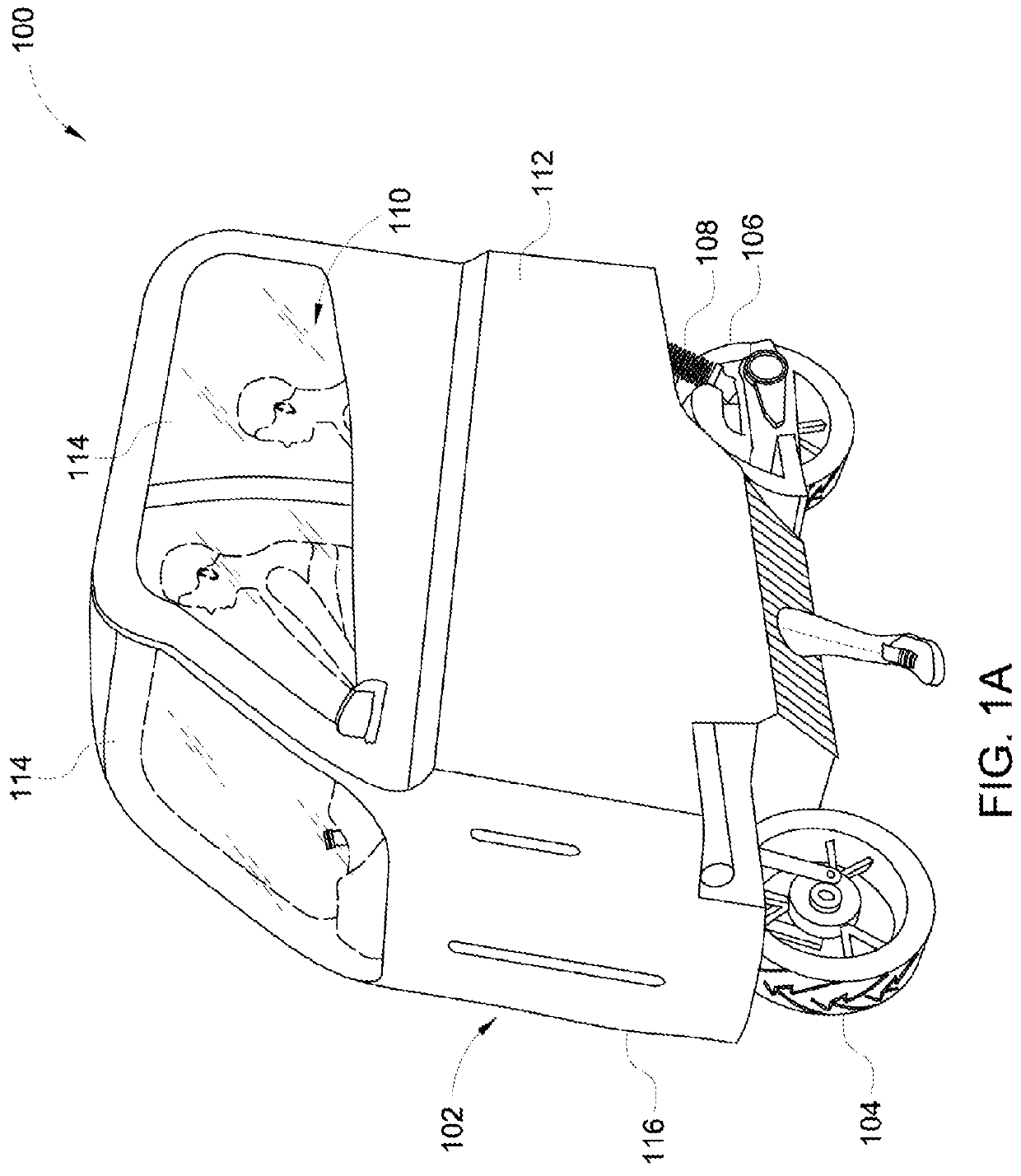 Seating arrangement for vehicle