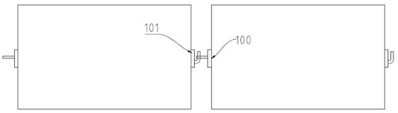 Cargo outer package disinfection device