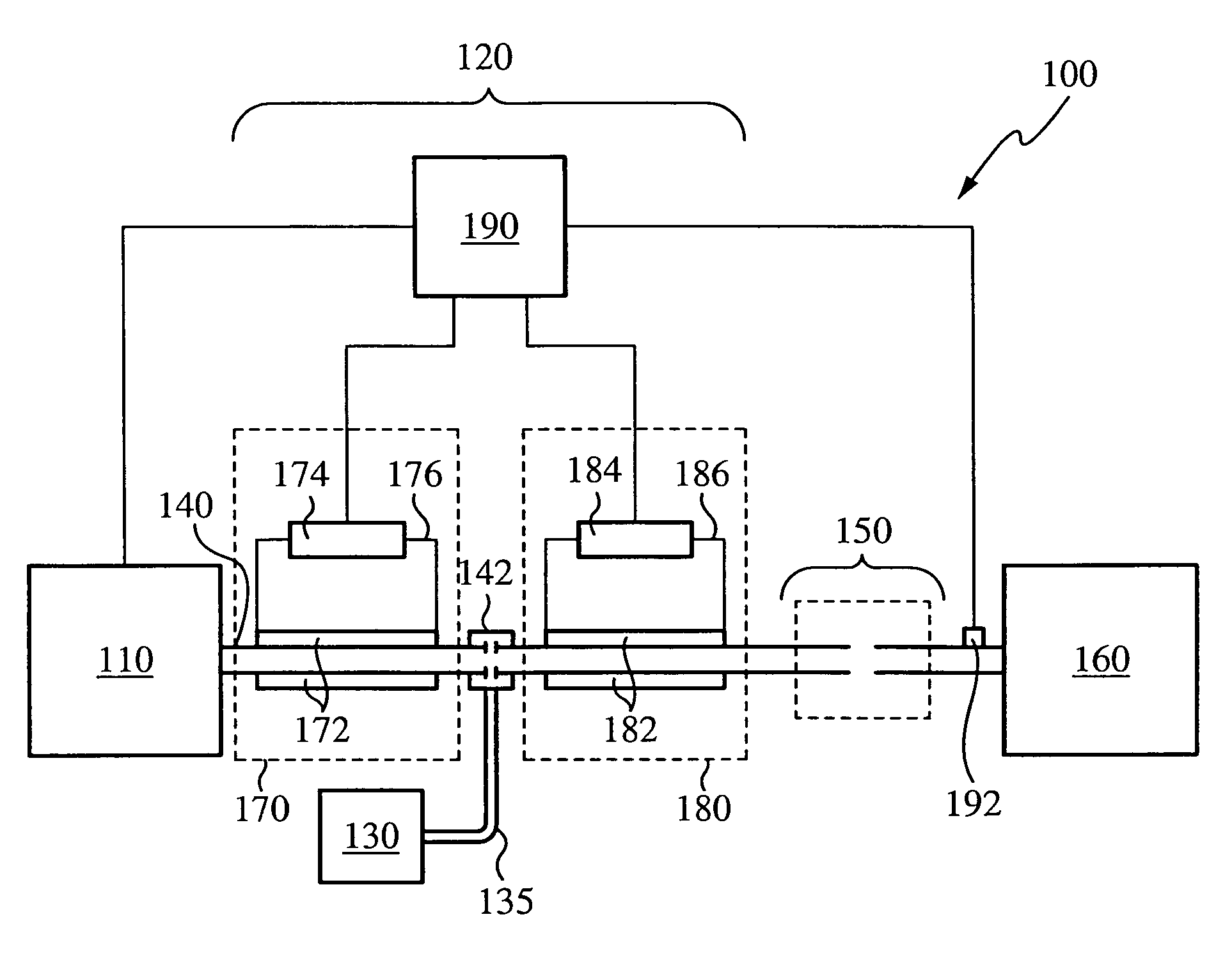 Water cooling system and heat transfer system