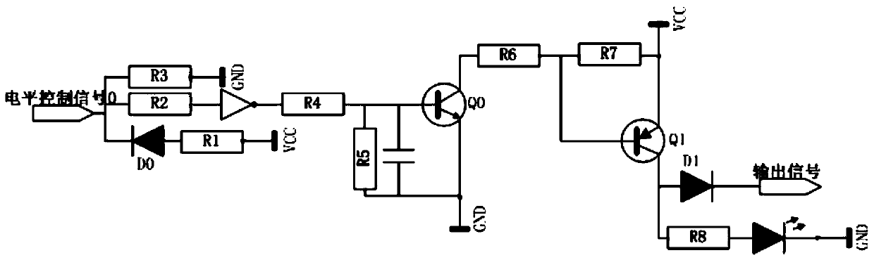 A remote control interface output protection device