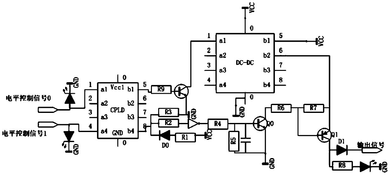 A remote control interface output protection device