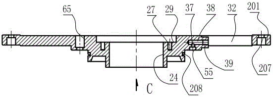 Squirrel cage motor flange piston shock absorber molybdenum alloy dry cleaning equipment