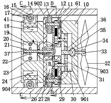 Universal pipeline inner wall derusting device