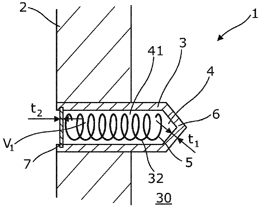 Downhole completion device with liquid