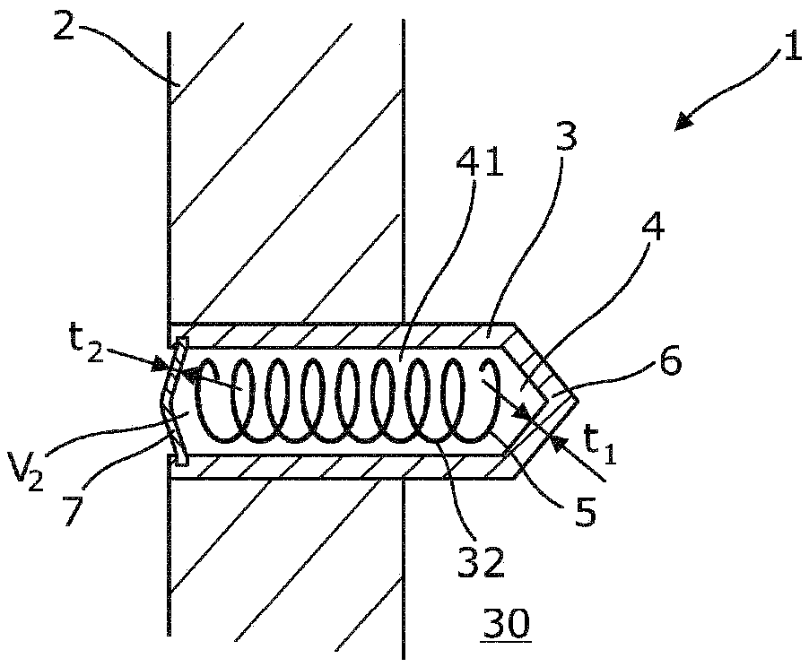 Downhole completion device with liquid