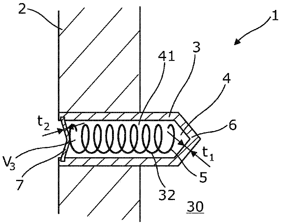 Downhole completion device with liquid