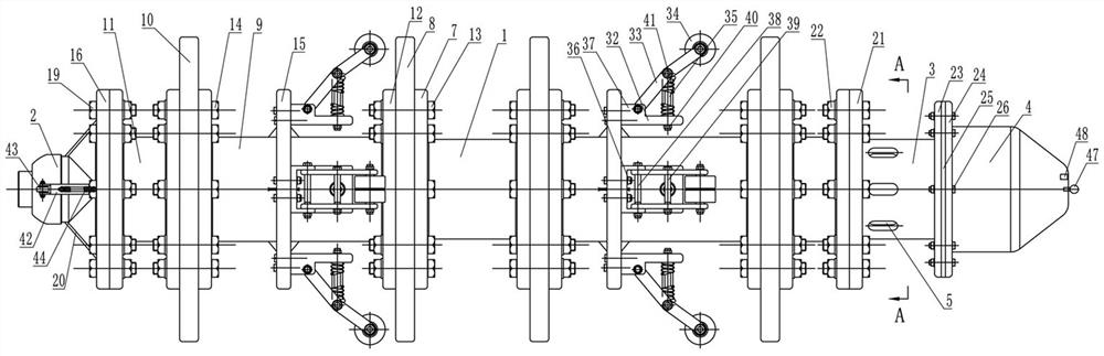 Remote pneumatic conveying pipeline cleaning method