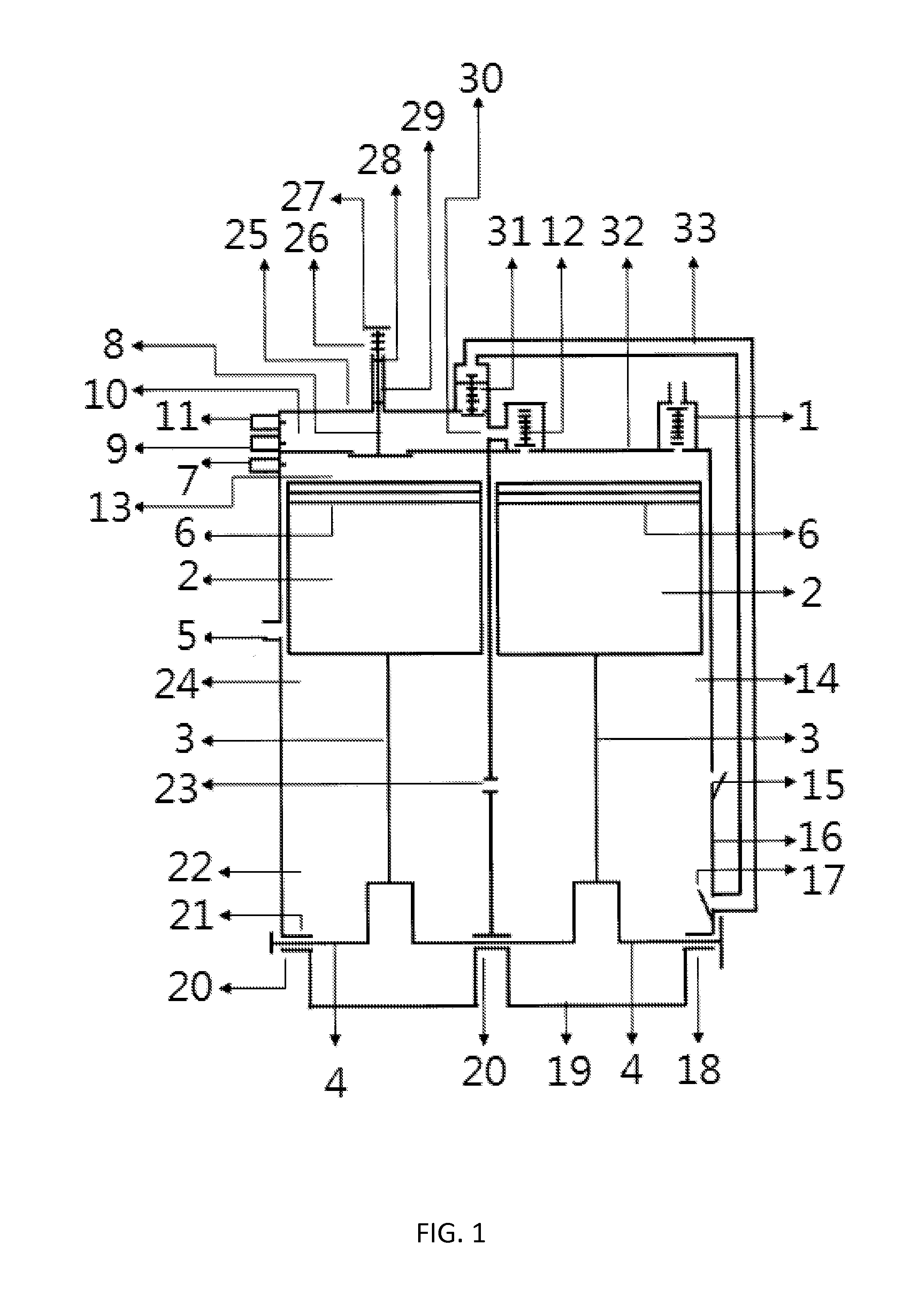 Two-Stroke Reciprocating Piston Combustion Engine
