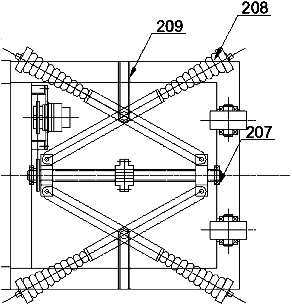 An adaptive three-dimensional parking garage automatic storage and retrieval device