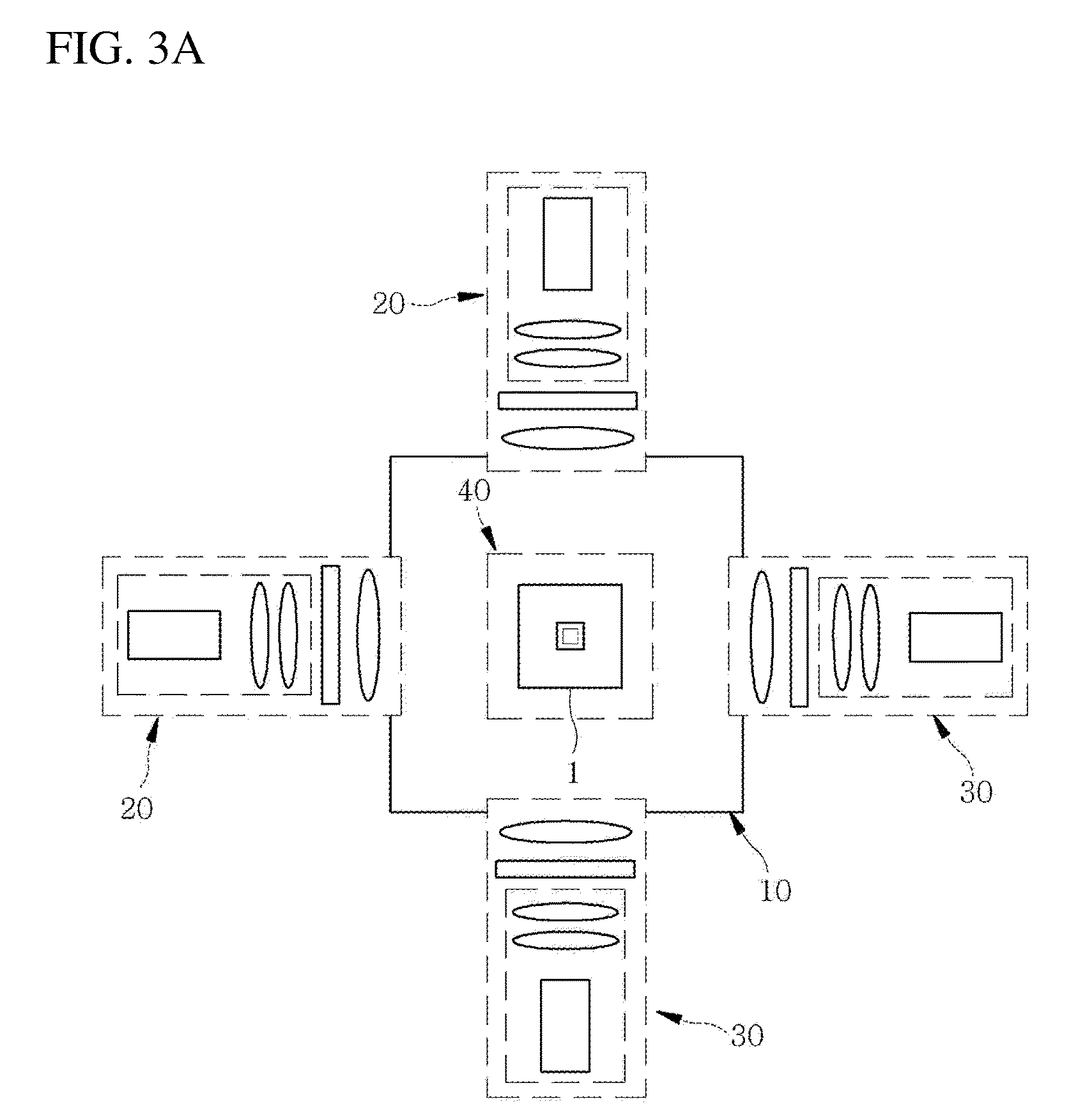 Apparatus and method for measuring three-dimensional shape by using multi-wavelength