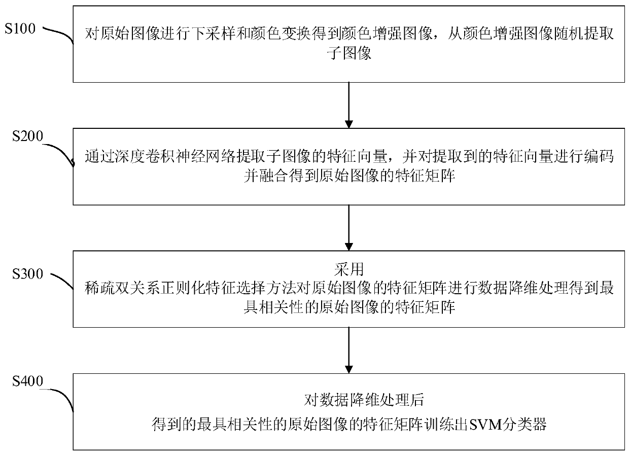 A pathological image classification method and computer equipment