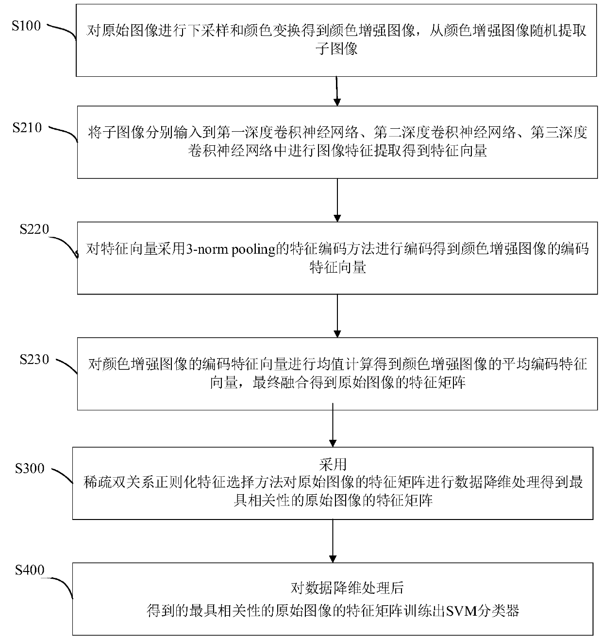 A pathological image classification method and computer equipment