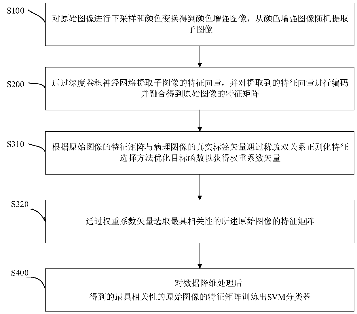 A pathological image classification method and computer equipment