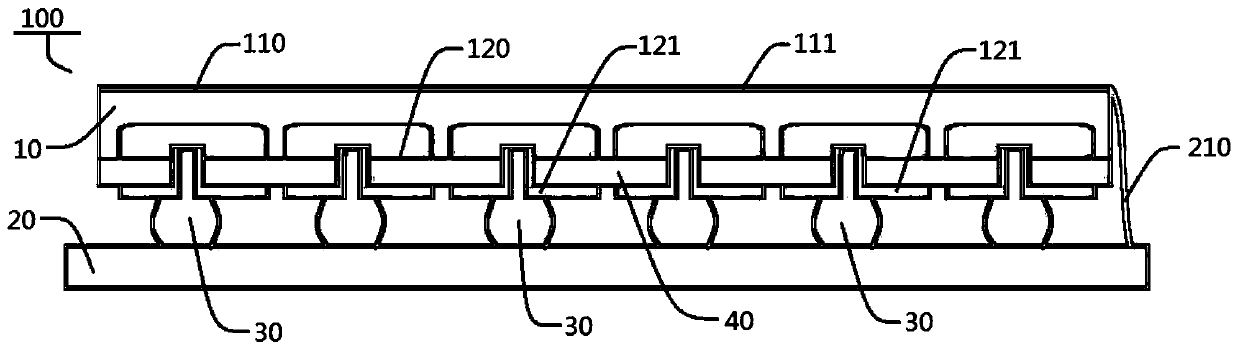 Tellurium-cadmium-mercury chip and processing method thereof