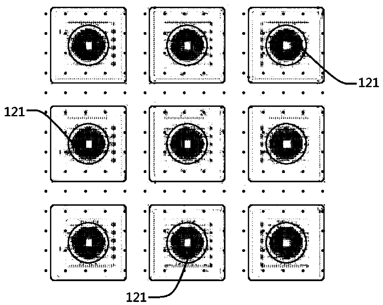 Tellurium-cadmium-mercury chip and processing method thereof