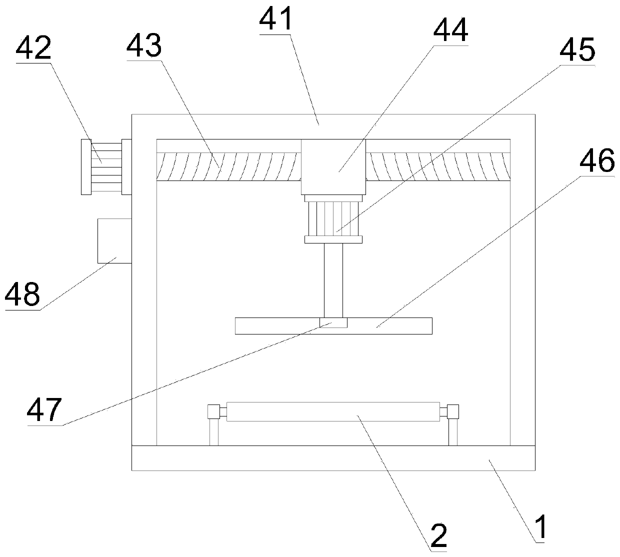 Garbage sorting device for domestic garbage incineration