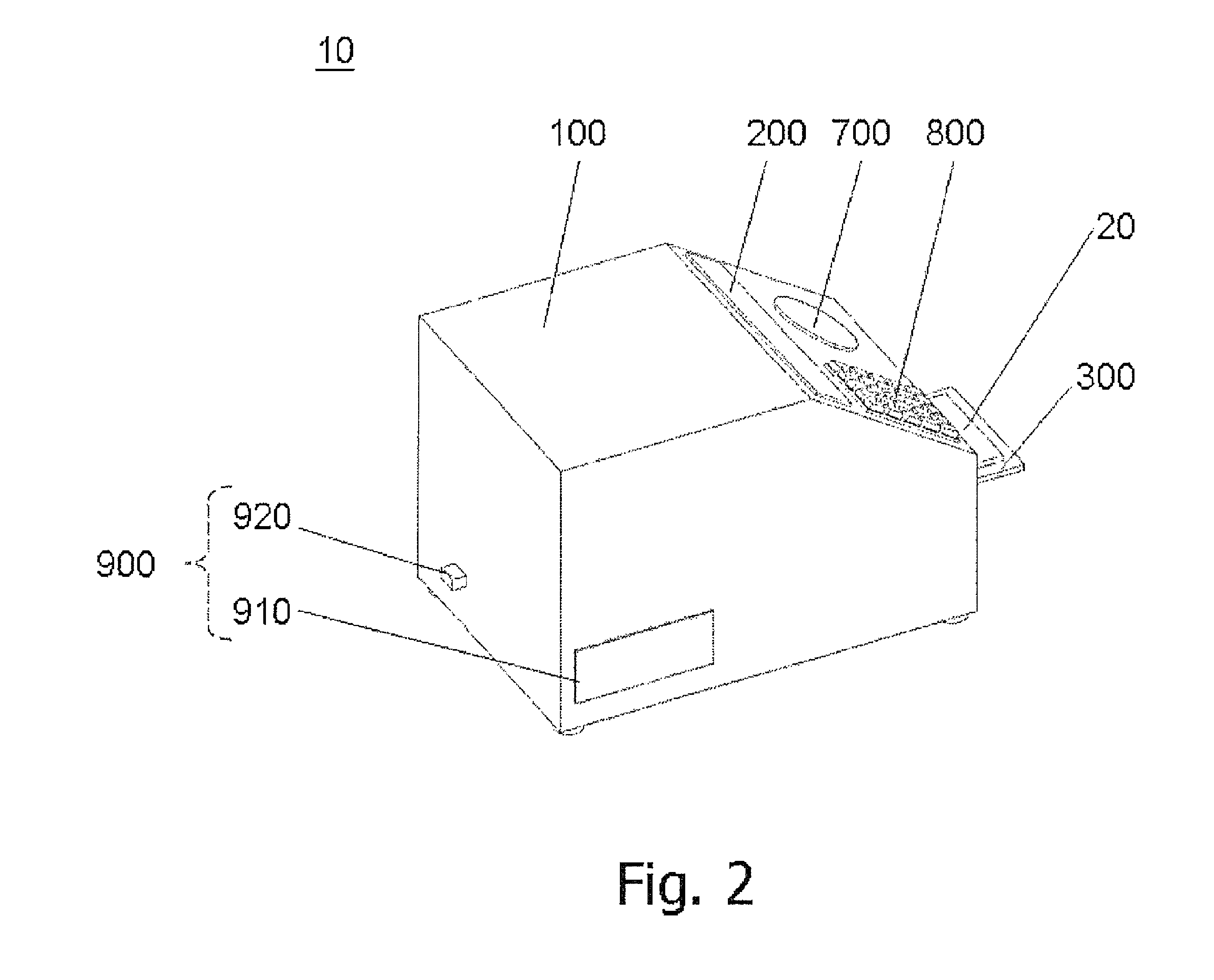 Analytical strip reading apparatus with a removable firmware device