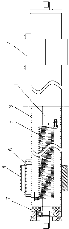 Winding device of roller shutters