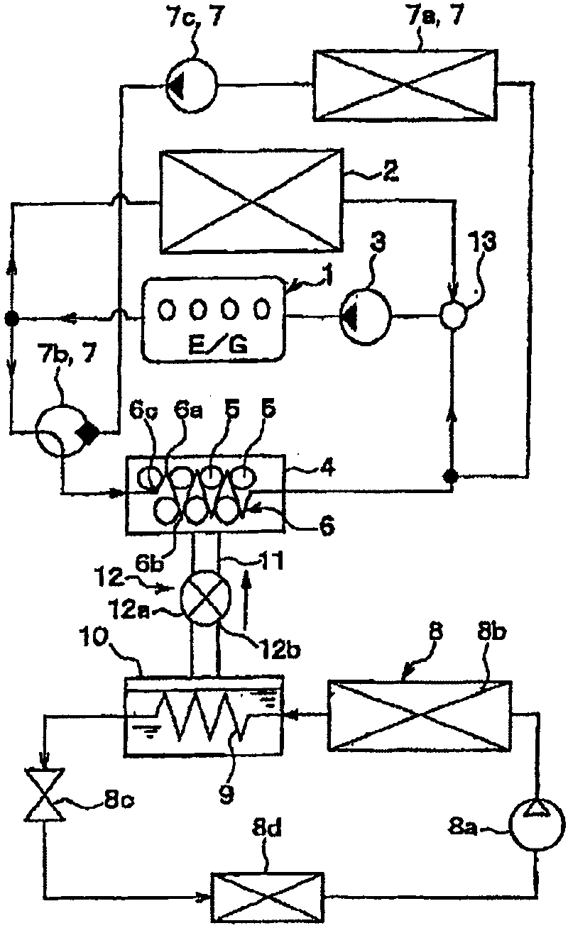 Adsorbent, heat storage system containing the same, iron-aluminium phosphate and its producing method