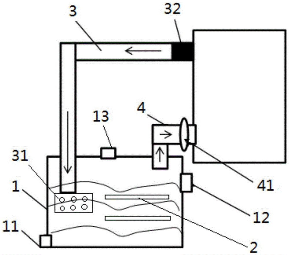 Air pollutant disposal device and method