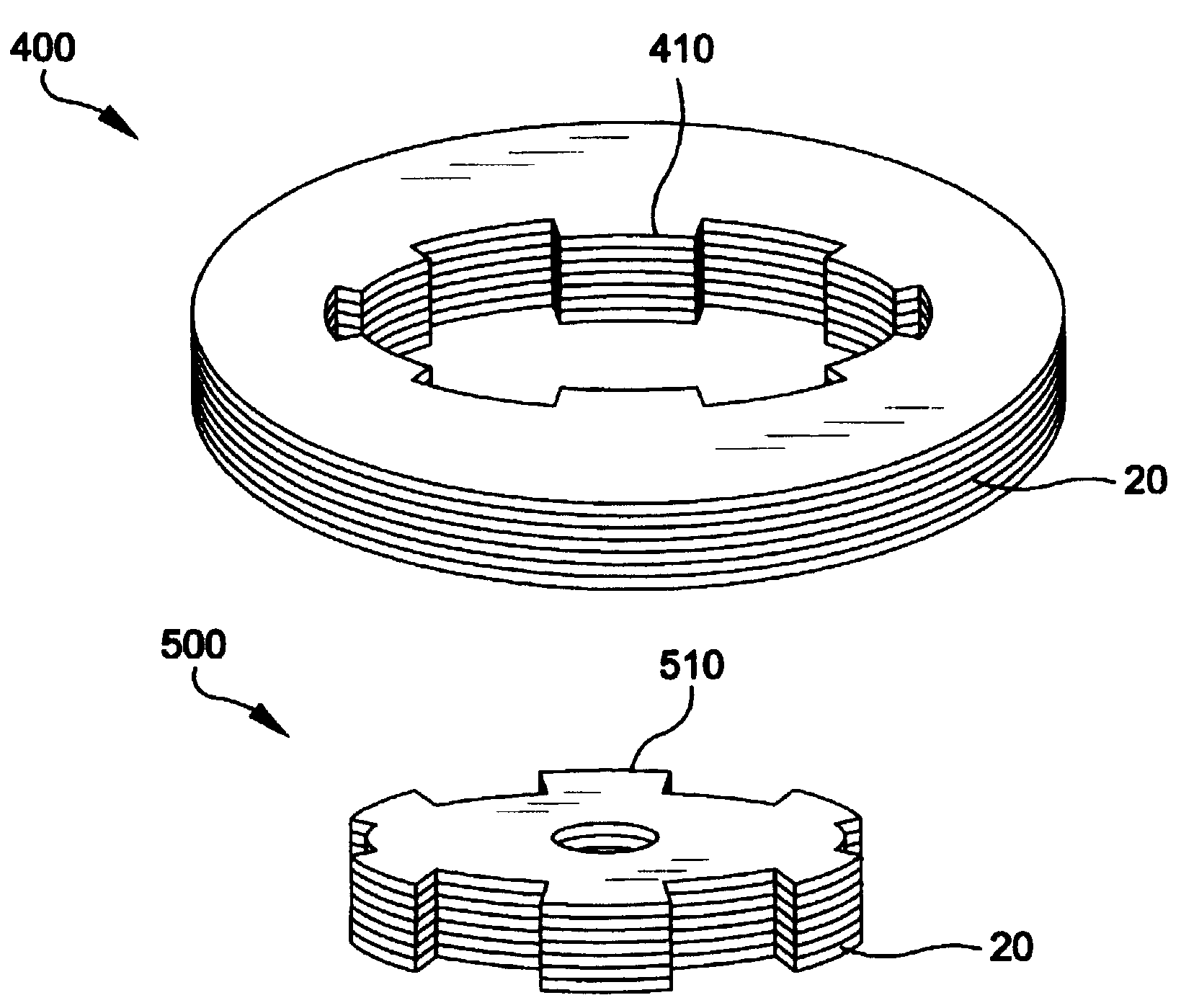 Selective etching process for cutting amorphous metal shapes and components made thereof